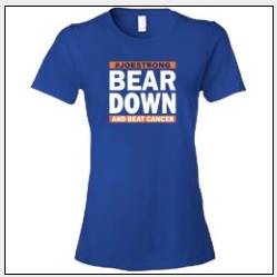 Bear Down with Beat Cancer with Team Clark